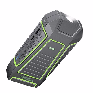 Varavirtalähde (f) Hoco 10000 mAh 3A QS1 auton apukäynnistimellä musta
