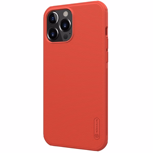 Nillkin Super Frosted Shield Pro suojakuori laitteelle iPhone 13 Pro Max, kestävä, punainen