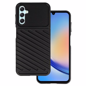 Thunder suojakuori Samsung Galaxy A14 4G/5G:lle musta