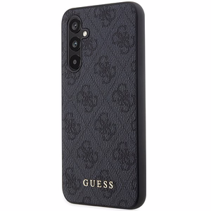 Guess 4G Metal Gold Logo kovakuori Samsung Galaxy S23 FE:lle - harmaa/harmaa
