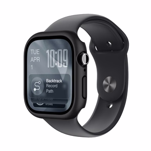 AmazingThing Minimal suojakuori Apple Watch Series 11 42mm:lle - musta