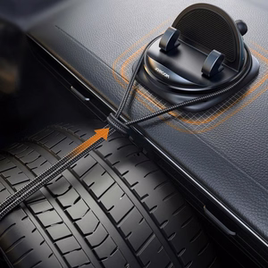 Joyroom JR-ZS354 puhelinteline imukupilla autoon, toimistoon, kotiin - musta