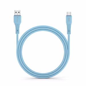 Kaapeli USB A - USB C Forcell F-Energy QC4.0 3A 66W Silicone 1 m C342 sininen
