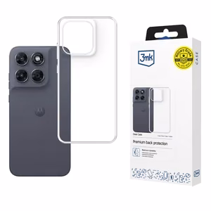3mk Clear Case -suojakuori Motorola Moto G67 / Moto G77:lle, läpinäkyvä