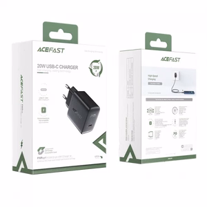 Charger Acefast (A1) Type-C 3A (20W) black