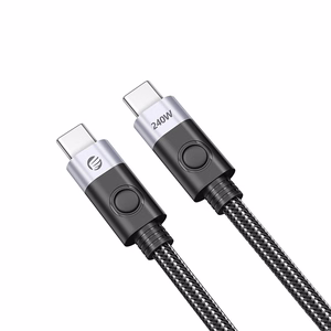 Orico 240W USB-C - USB-C latauskaapeli 1,5 m (musta)