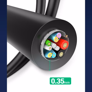 Ugreen US184 20882 USB-A 3.0 / USB-C 3A -kaapeli 1 m - musta