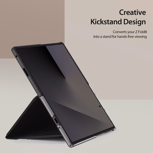 Musta Dux Ducis Bril -kuori Samsung F971 Z Fold8 -puhelimelle