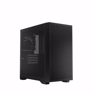 Logic Dart Pro Mini – Mini Tower computer case with USB-C, black (AM-DART-PRO-0000-10)
