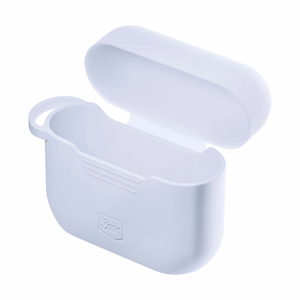 3mk Silikoninen AirPods-suojakuori AirPods Pro 3 -laitteelle - valkoinen