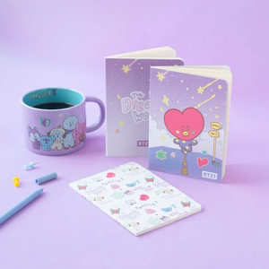 BT21 TATA A6 -muistikirjasetti, 3 kpl