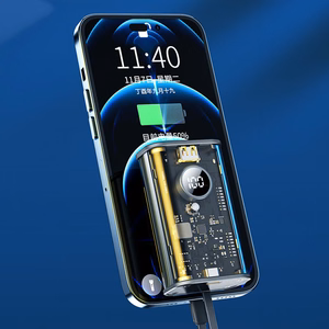 WEKOME WP-345 Vanguard Series varavirtalähde, 10000 mAh, PD 20 W + QC 22,5 W, sisäänrakennetuilla USB-C- ja Lightning-kaapeleilla, keltainen