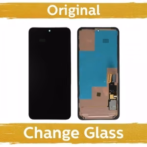 LCD-näyttö yhteensopiva Google Pixel 8 musta kehyksellä (Uusittu: Kiina)