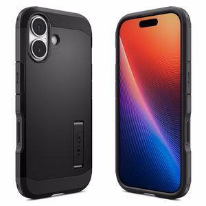 Spigen Tough Armor T Mag Magsafe Suojakuori iPhone 17:lle musta