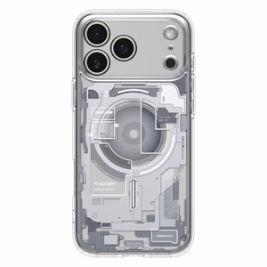Spigen Ultra Hybrid Mag Magsafe Suojakuori iPhone 17 Pro:lle Zero One valkoinen