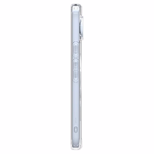 Spigen Ultra Hybrid Mag MagSafe Suojakuori Google Pixel 10 / 10 Pro - Läpinäkyvä ja valkoinen