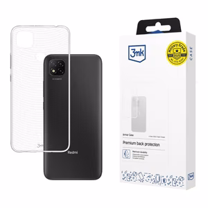 3mk Armor Case Xiaomi Redmi 9C:lle - läpinäkyvä