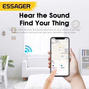 Essager "Tag" White Intelligent Bluetooth Finder / Tracker Pendant
