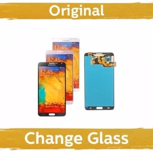 LCD-näyttö yhteensopiva Samsung N9005 Note 3 valkoinen (uusittu: Kiina)