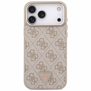 Guess 4G Triangle Logo MagSafe -suojakuori iPhone 17 Pro Max - ruusukulta