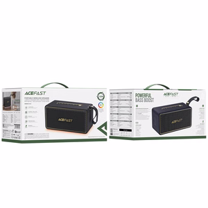 Acefast K3 Ultra -kannettava Bluetooth-kaiutin musta