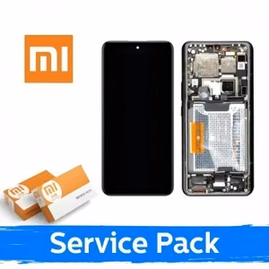 LCD-näyttö yhteensopiva Xiaomi 14 Ultra kehyksellä / valkoinen / (Service Pack)