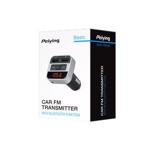 Auton FM-lähetin Bluetooth-toiminnolla (2× USB)