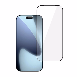 Tel Protect Full Glue 6D Karkaistu lasi iPhone 17 Pro Max:lle musta