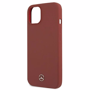 Mercedes Silicone Line kotelo iPhone 13 mini - punainen