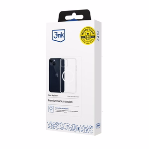 3mk Clear MagCase Suojakuori Apple iPhone 14 Plus:lle - läpinäkyvä