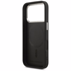 Karl Lagerfeld Karl RSG Logo MagSafe suojakuori iPhone 17 Pro:lle - musta