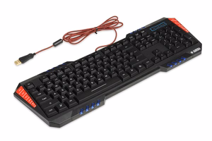 iBox IKS855 keyboard USB English Black