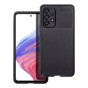 Suojakuori Samsung A14 5G / A14 4G:lle Carbon Premium musta