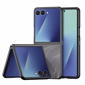 DUX DUCIS suojakuori AIMO Samsung Z Flip7:lle (Full Window -versio) musta