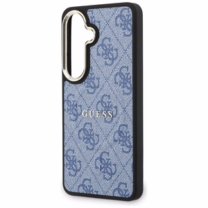 Guess suojakuori 4G Embossed Ring MagSafe Samsung Galaxy S26:lle sininen