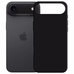 3mk Silikoninen Suojakuori iPhone 17 Air:lle - musta