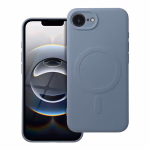 Silikoninen Mag Cover iPhone 16e:lle yhteensopiva MagSafen kanssa vaaleansininen
