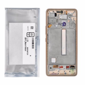 ServicePack LCD-näyttö SAMSUNG A53 5G A536B GH82-28024D kultainen