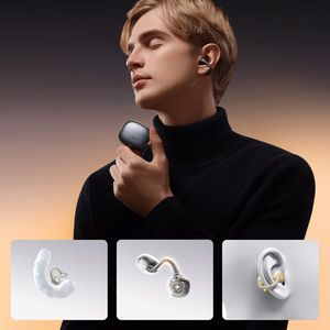 Joyroom Openfree JR-OE3 TWS-langattomat in-ear-kuulokkeet, hopeanväriset