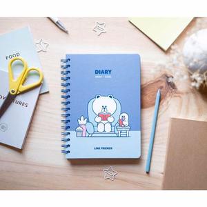 Line Friends 2020/2021 A5 -kalenteri