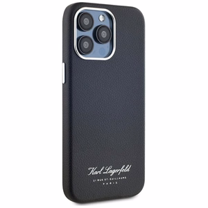 Karl Lagerfeld hotel RSG Suojakuori iPhone 15 Pro:lle - musta