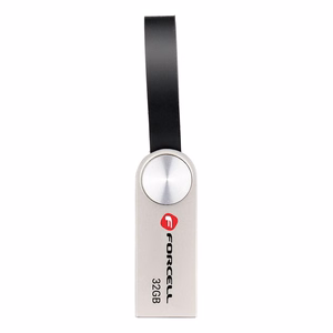 FORCELL F-DATA USB-muistitikku Metal 32GB USB3.2 Gen 1 (USB A) hopea