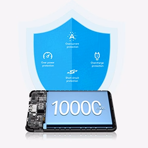 VEGER varavirtalähde 10000 mAh PD QC3.0 2A 22,5W S11 (W1140) musta