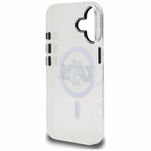 Karl Lagerfeld IML Choupette Sketch Logo MagSafe Suojakuori iPhone 17:lle - kirkas