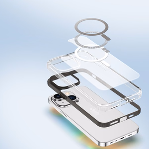 Dux Ducis Clin2 kotelo iPhone 14 Plus magneettinen suojus MagSafe harmaa