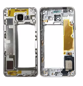 Samsung A310 A3 2016 middle housing grey (black) with buzzer and side buttons original (used Grade B)
