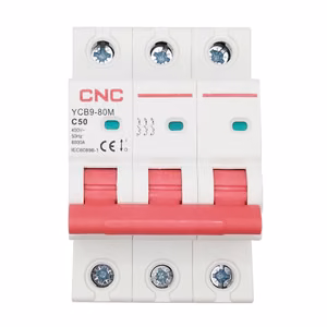 Miniature Circuit Breaker, 3P, 50A, Class C, 6kA