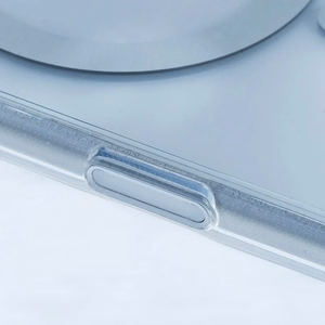Moshi iGlaze MagSafe suojakuori iPhone 17 Pro Max -laitteelle, Luna Silver -värinen