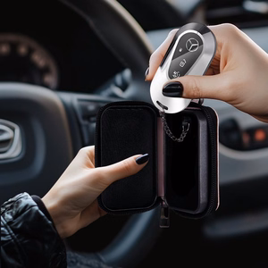 Tech-Protect KLR300 RFID-suojattu auton avainsuoja - Vaaleanpunainen