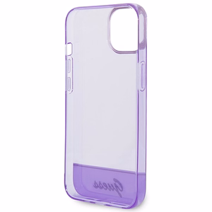 Guess läpikuultava iPhone 14 6.1" kotelo - violetti
